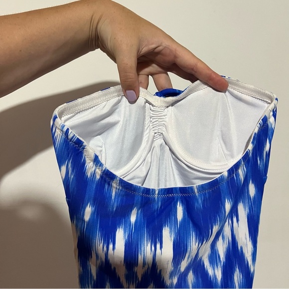 NWT Shoshanna Strapless One Piece Swimsuit Size 0 - Picture 3 of 6